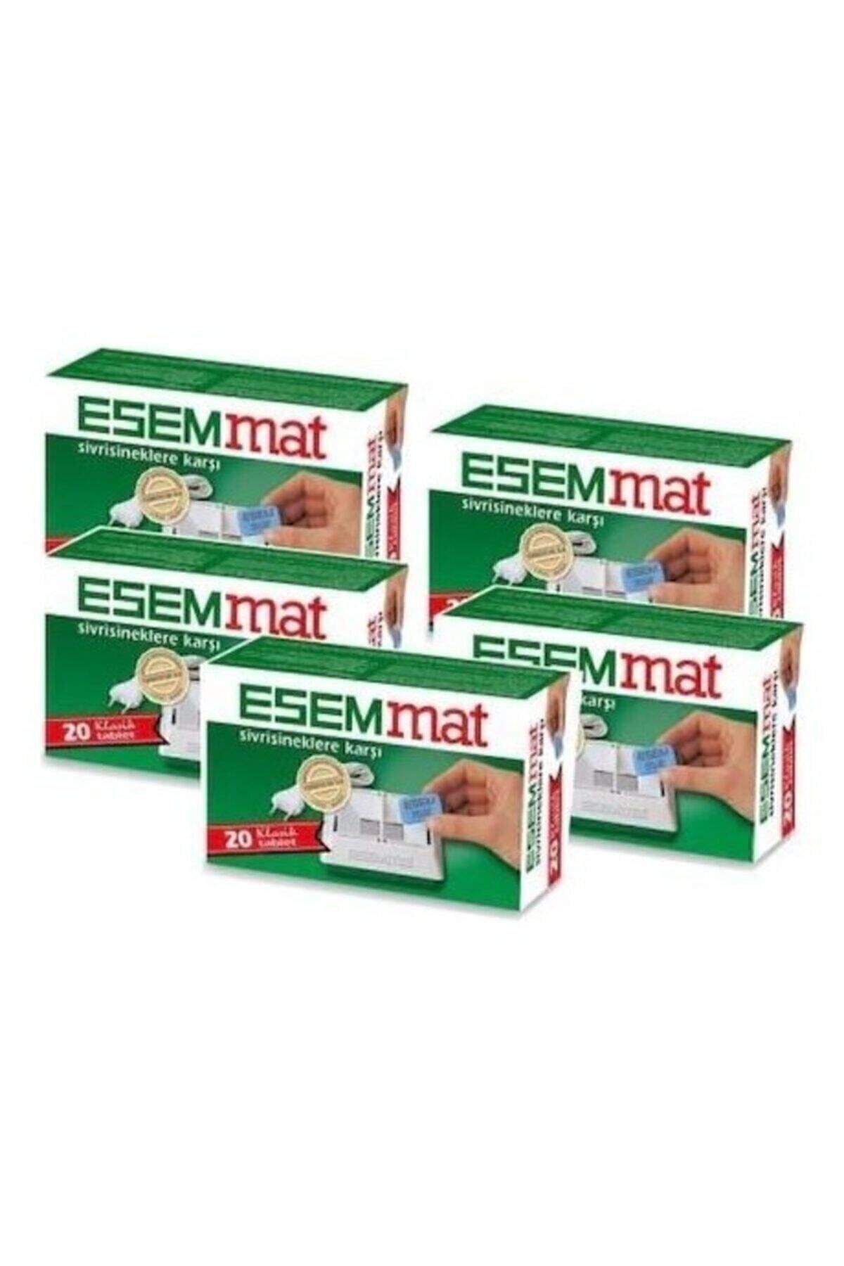 Sivrisinek Kovucu Klasik 20 Tablet 5 Li Set