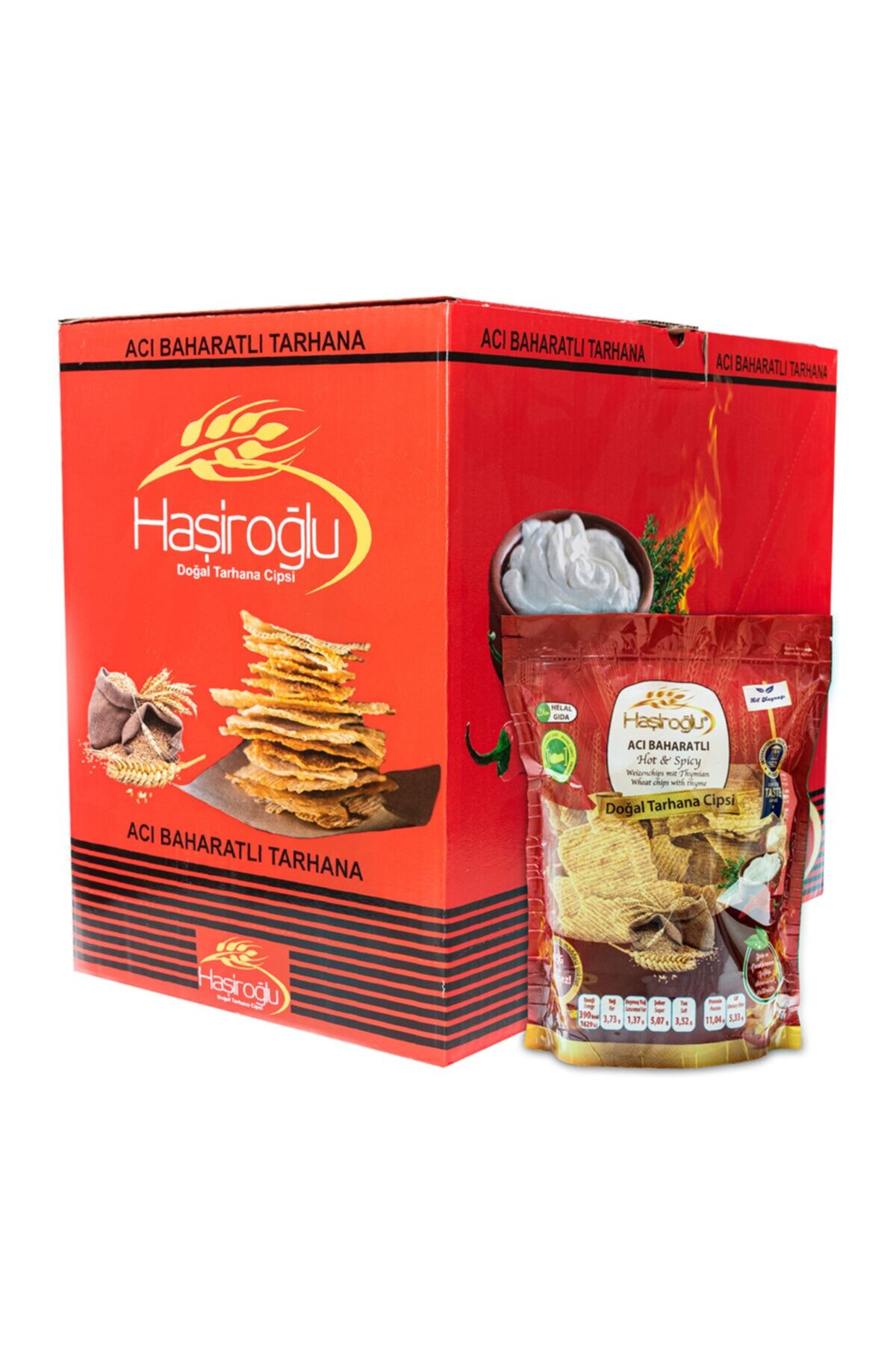 Acı Baharatlı Tarhana 225 gr * 12 Adet