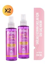 Sarmaşık Özlü-onarıcı- Sağlıklı Uzama Etkili Sıvı Saç Kremi Fön Suyu 200 Ml X 2 Adet