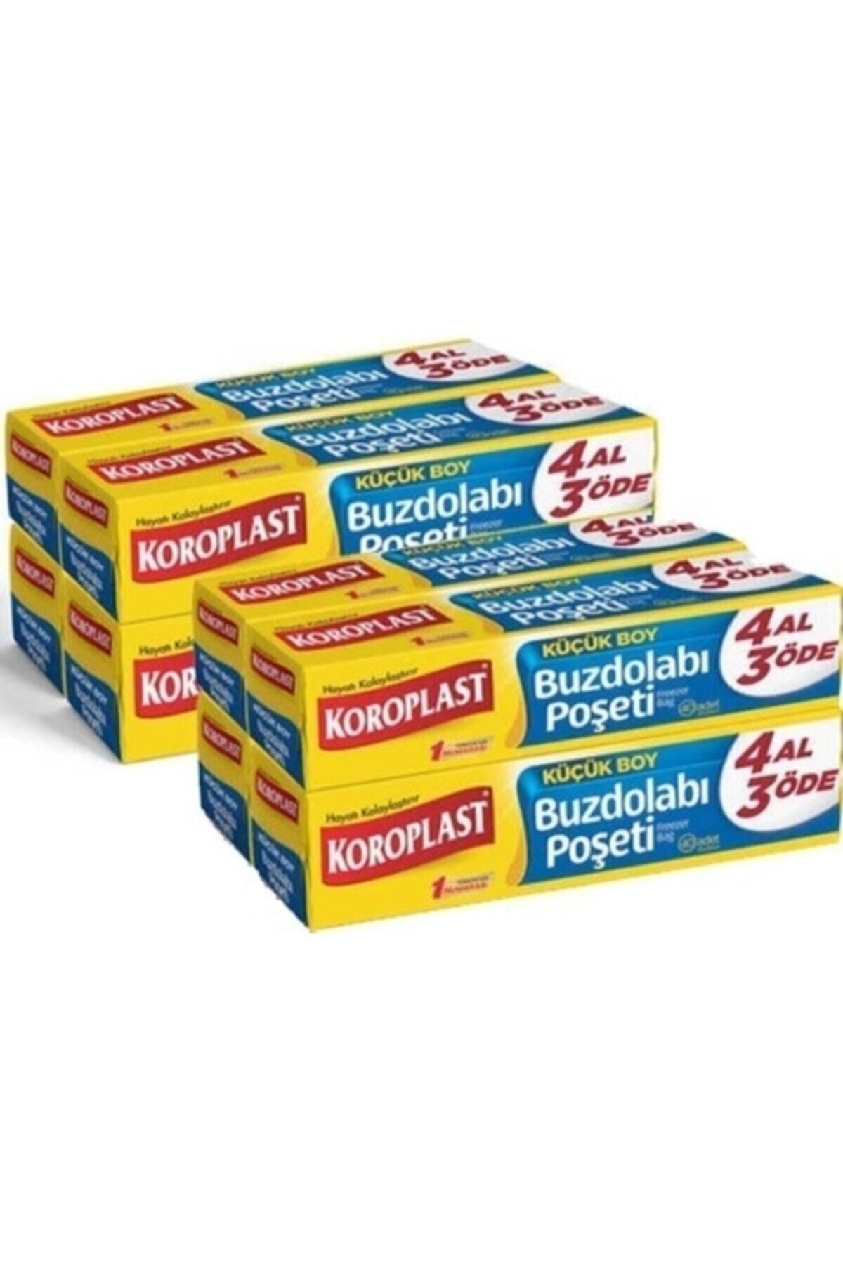 Buzdolabı Poşeti 4 Al 3 Öde Küçük Boy 160 Lı X 2 Adet