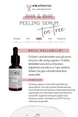 Aha %10 Bha %2 Canlandırıcı Cilt Tonu Eşitleyici Yüz Peeling Serum 30ml