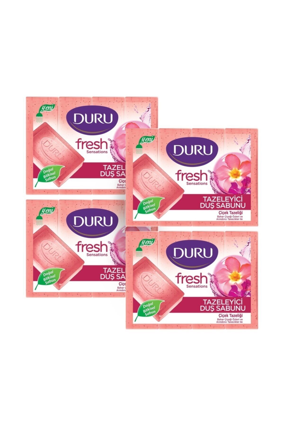 Fresh Sensations Çiçek Tazeliği Duş Sabunu 4x600 gr