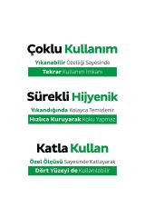 Easy Clean Arap Sabunu Katkılı Yüzey Temizlik Havlusu 100'lü 3x100 Yaprak''