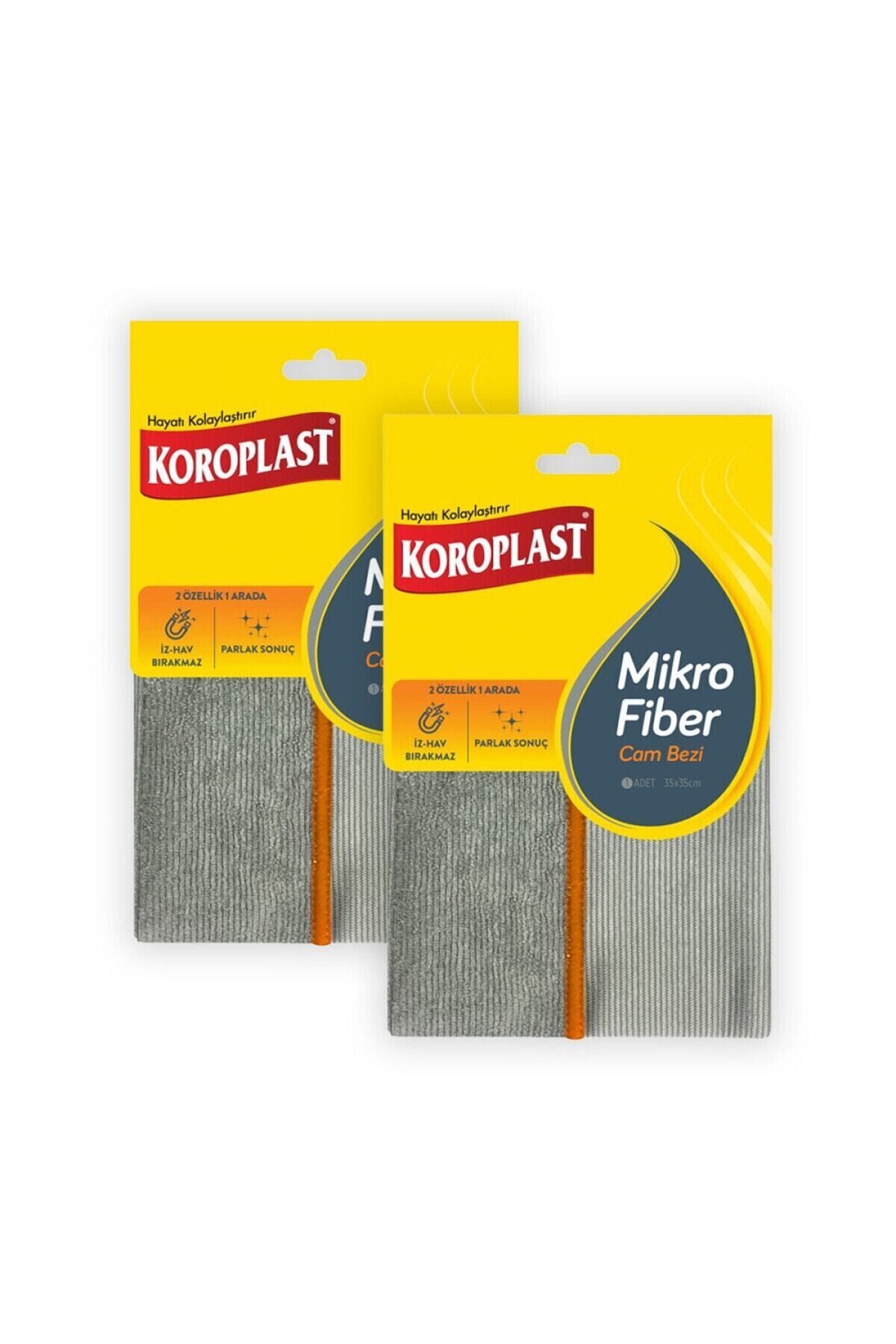 Koroplast Mikrofiber Cam Bezi - 2'li