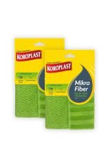 Koroplast Mikrofiber Yağ-kir Söker Mutfak Bezi - 2'li