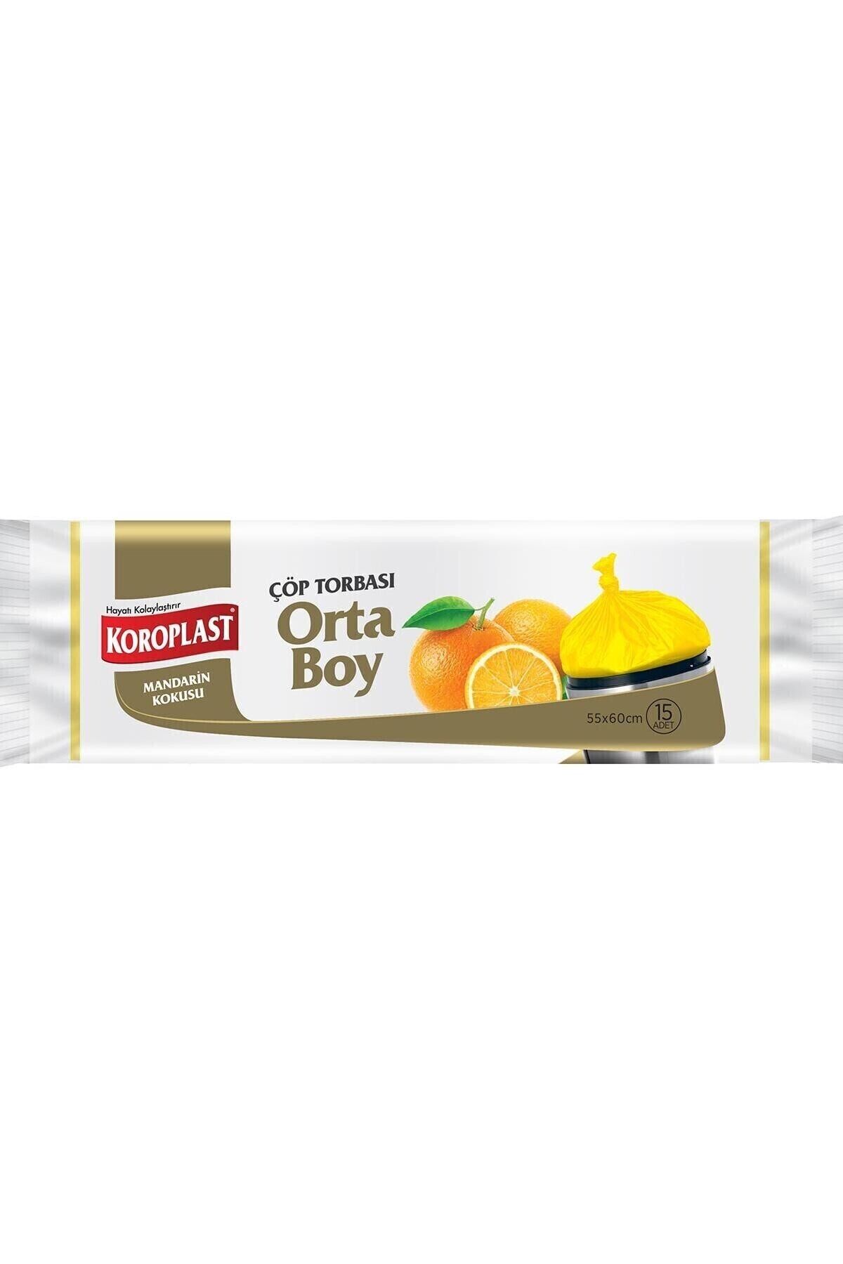 Mandarin Kokulu Çöp Torbası Orta Boy