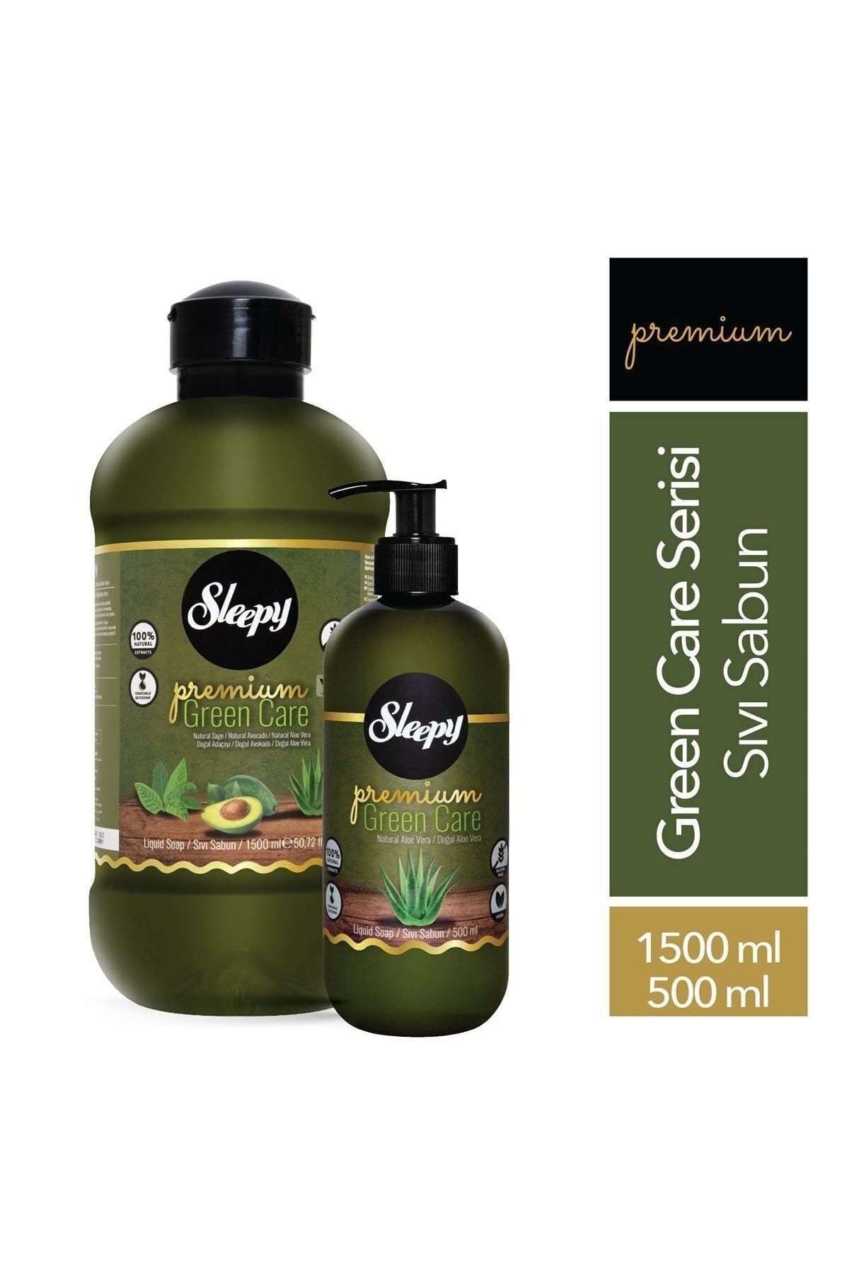 Premium Green Care Serisi Sıvı Sabun 1500 Ml + 500 Ml