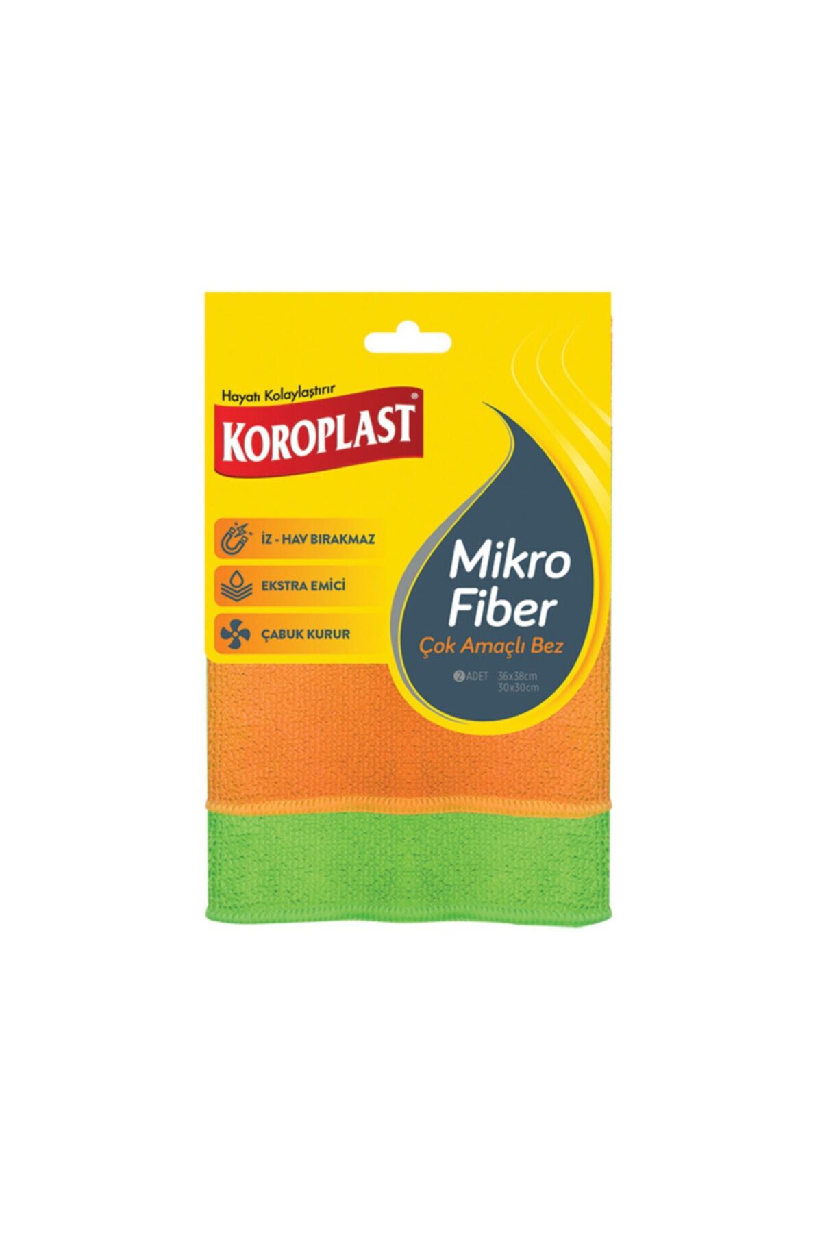Çok Amaçlı Mikrofiber Bez 2'li