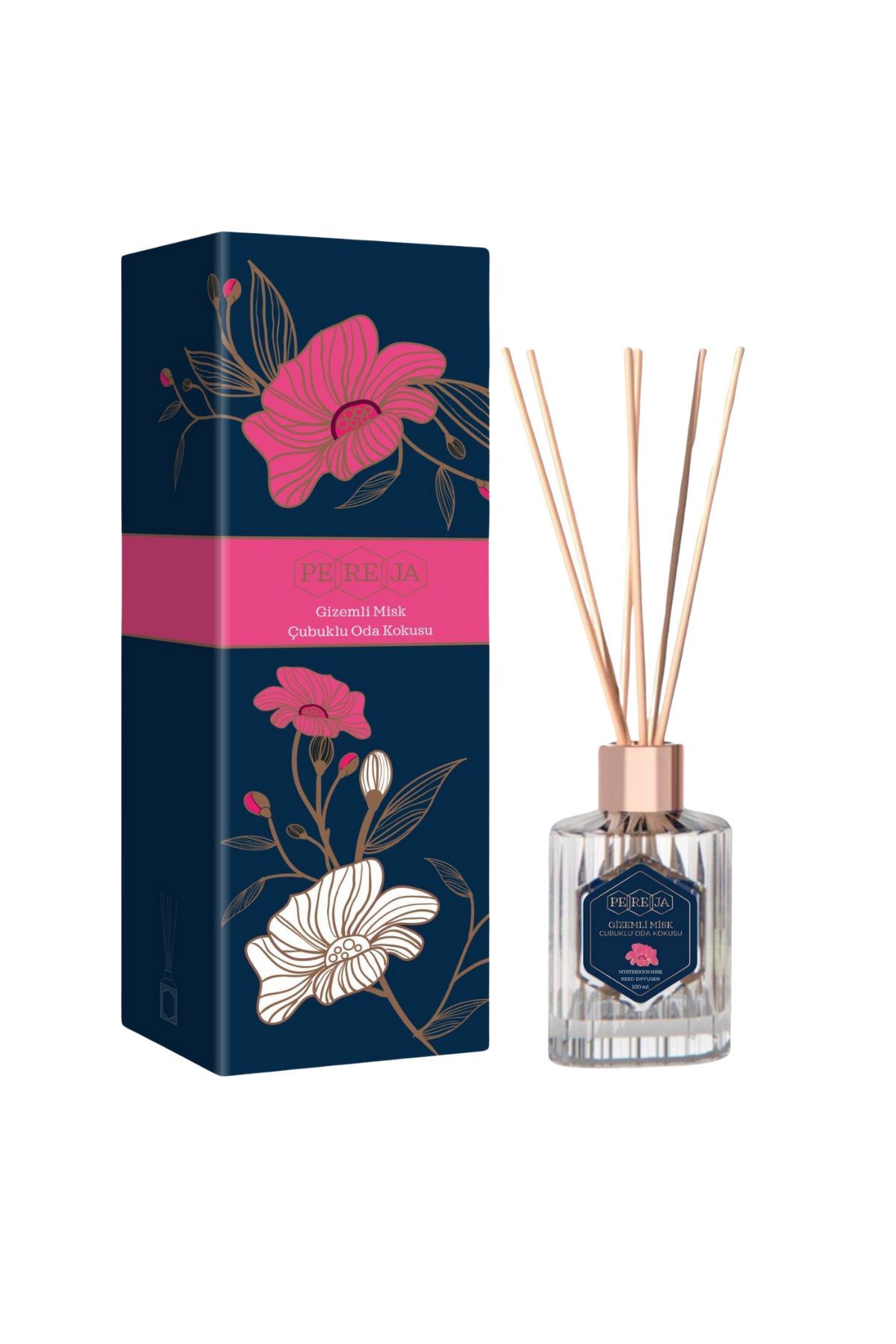 Premium Gizemli Misk Çubuklu Oda Kokusu 100 ml