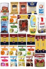 Ramazan paketi kumanya yardım gıda erzak kolisi lüks paket 28 parça ürün