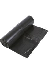 Endüstriyel Battal Boy Siyah Çöp Torbası ( 72x95 cm ) 1 Rulo 10 Adet