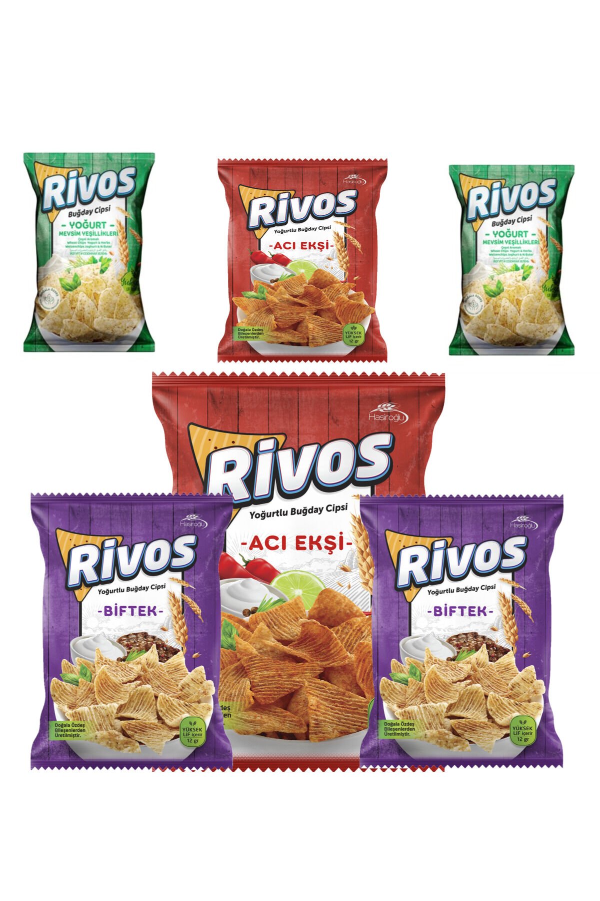 Buğday Cipsi 24'lü Efsane Lezzet! (YENİ) 24*56 gr