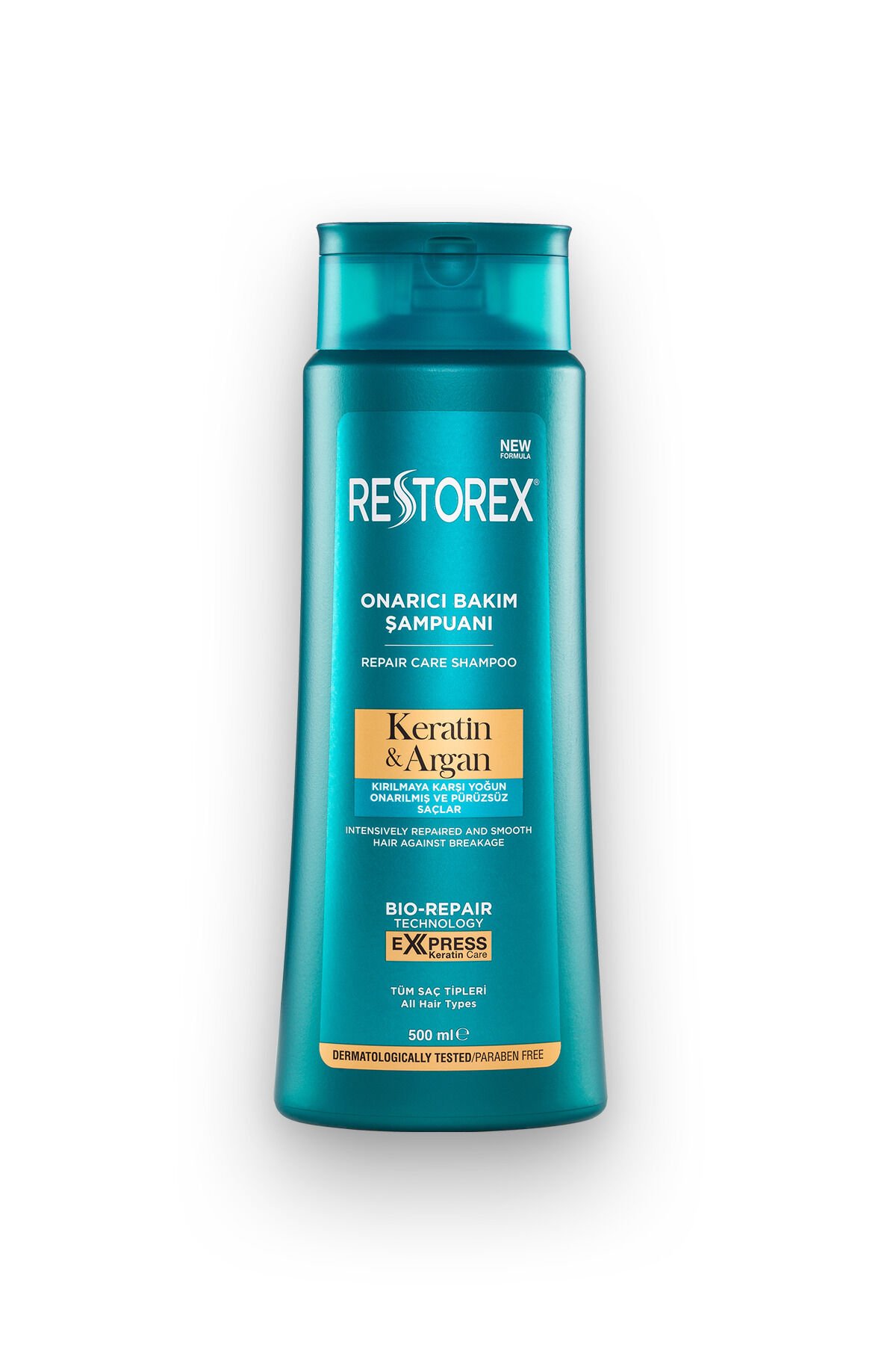 Keratin & Argan Onarıcı Saç Bakım Şampuanı 500 Ml - Yıpranmış Ve Hasar Görmüş Saçlar