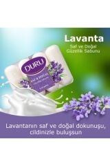 Duru Saf & Doğal Lavanta 8 Adet Güzellik Sabunu 4x280gr