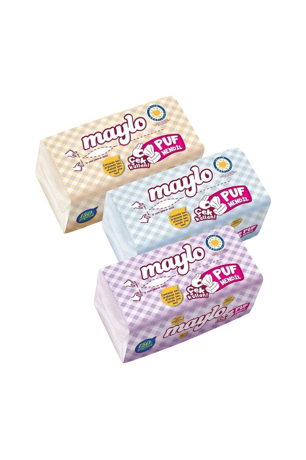 Puf Mendil 150'li 10 Adet