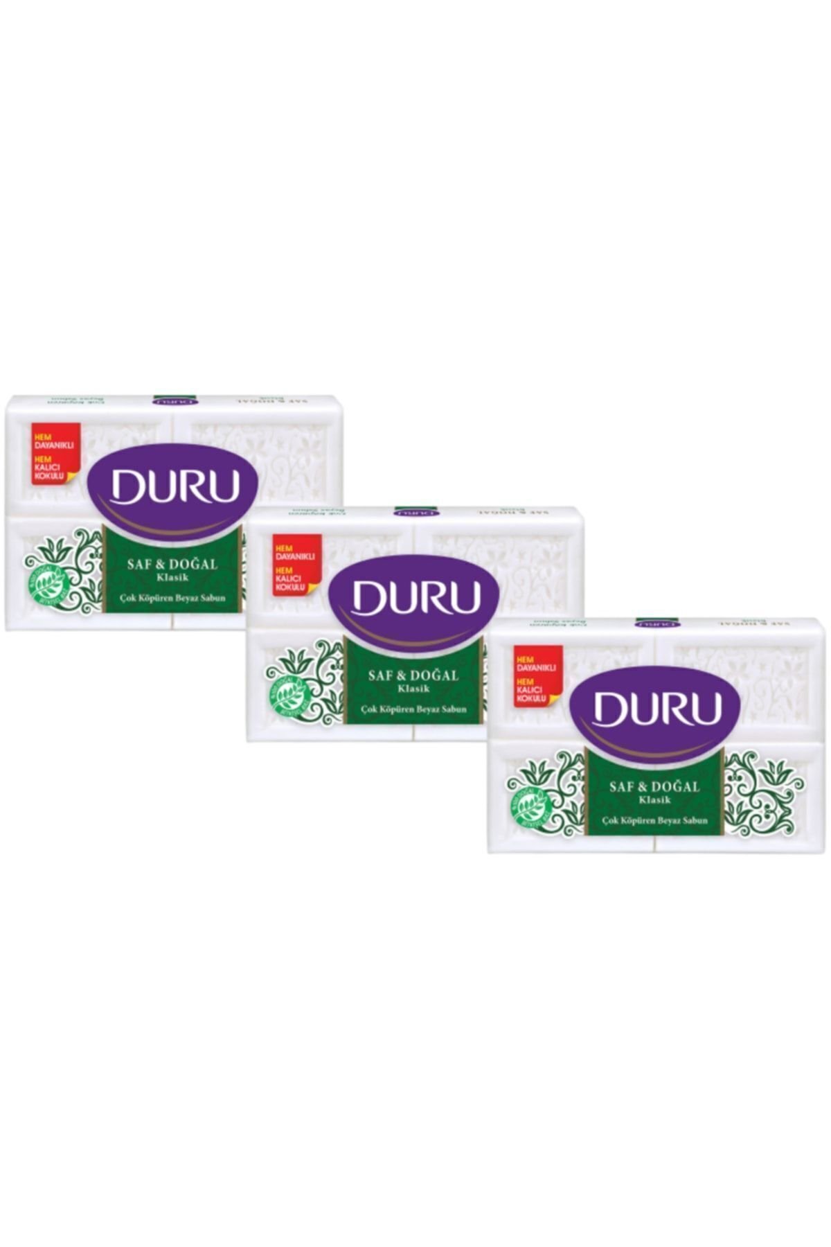 Duru Saf & Doğal Kalıp Sabun Klasik 3x600gr