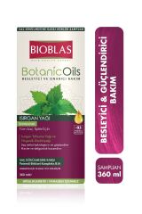 Botanic Oils Isırgan Organik Zeytinyağı Şampuan 360 ml - Dolgunlaştırıcı, Saç Dökülmesine Karşı