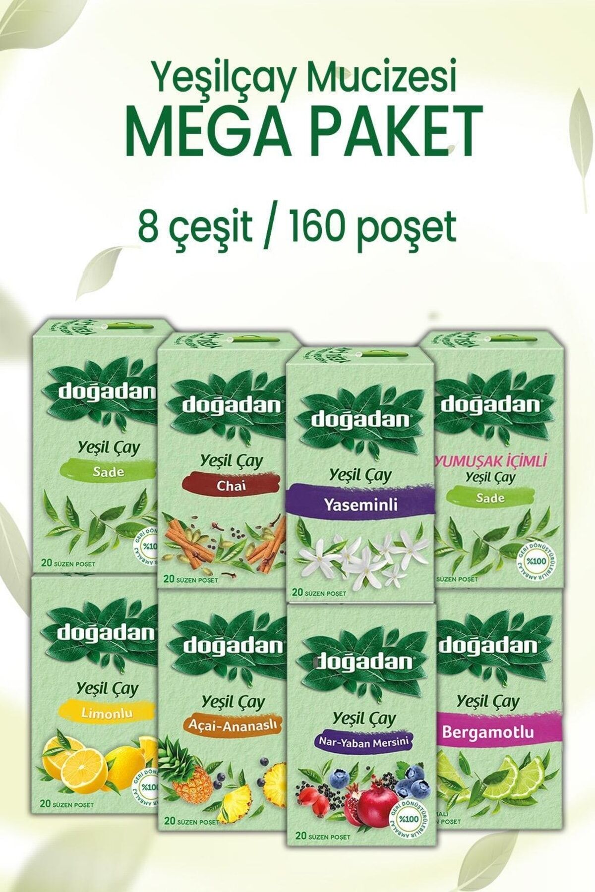 Yeşil Çay Mucizesi Mega Paket