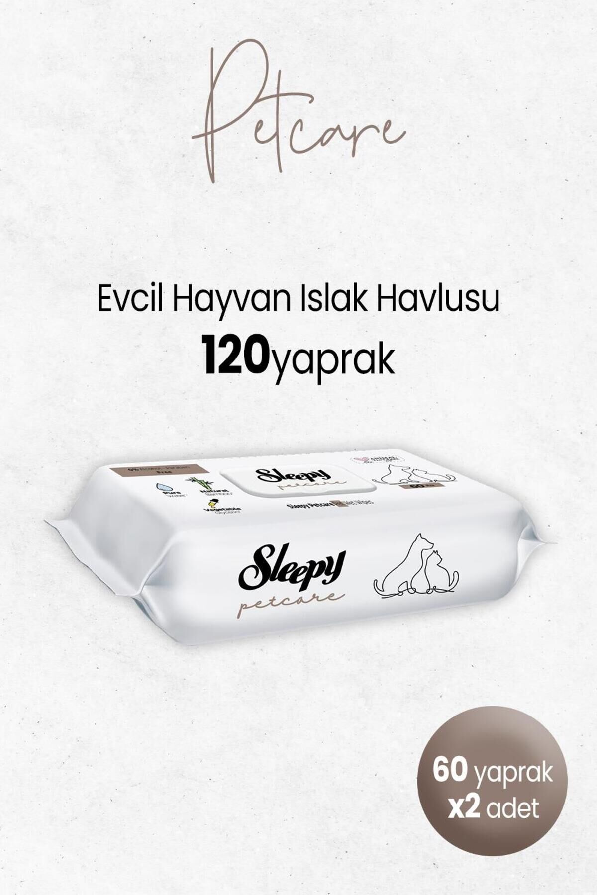 Petcare Evcil Hayvan Islak Havlusu 60'lı X 2 Adet