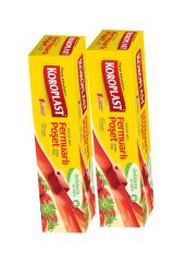 Fermuarlı Baskılı Poşet X2+ Hazır Kesim Pişirme Kağıdı X2+vanilya Büzgülü Çöp Poşeti X3