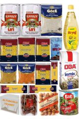 Ramazan Kumanya Erzak Paketi Gıda Kolisi Ekonomik Paket 18 Parça Ürün