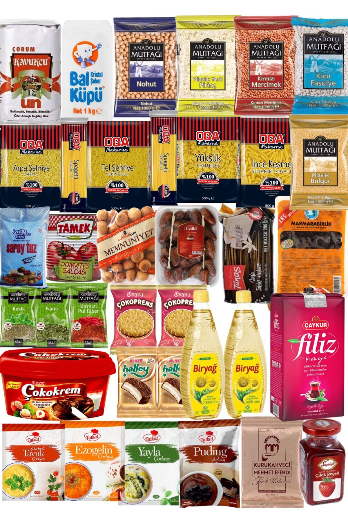 Ramazan paketi kumanya yardım gıda erzak kolisi lüks