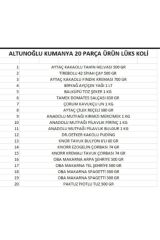 Ramazan paketi kumanya yardım gıda erzak kolisi lüks paket 20 parça ürün