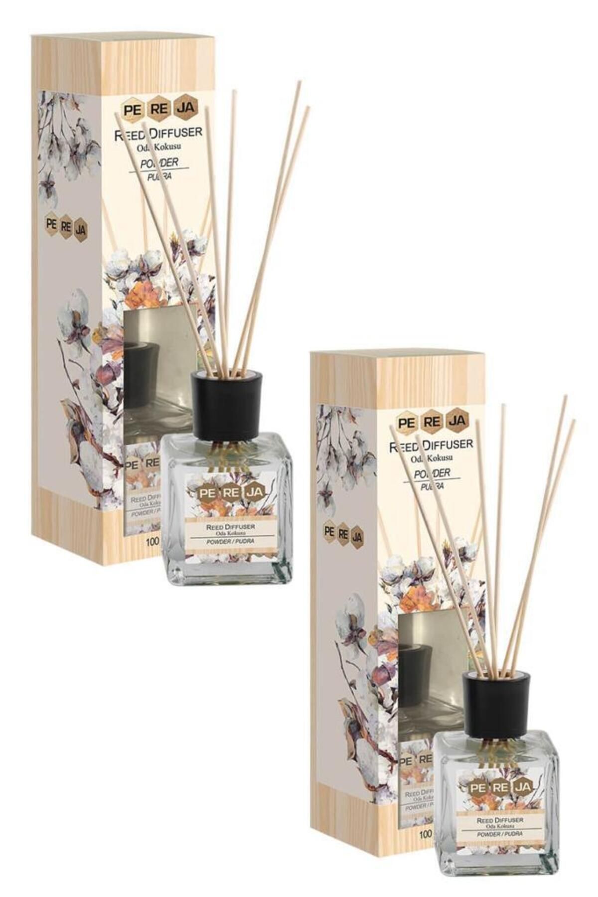 Çubuklu Oda Kokusu Pudra 100 ml X 2 Adet