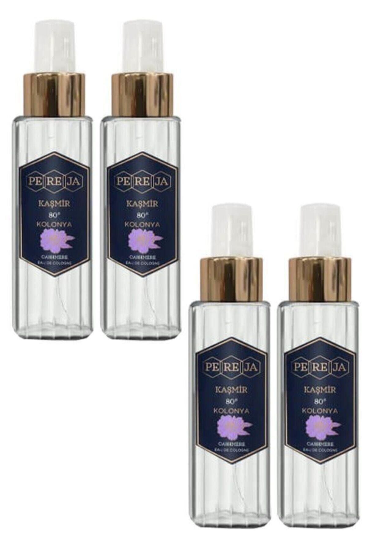 Pet Ambalaj Kaşmir Kolonyası 100 Ml 4 Lü