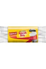 Küçük Boy Çöp Poşeti 30'lu 40x50 cm, Sızdırmaz, Yırtılmaz Güçlü ve Ekonomik Çöp Torbası