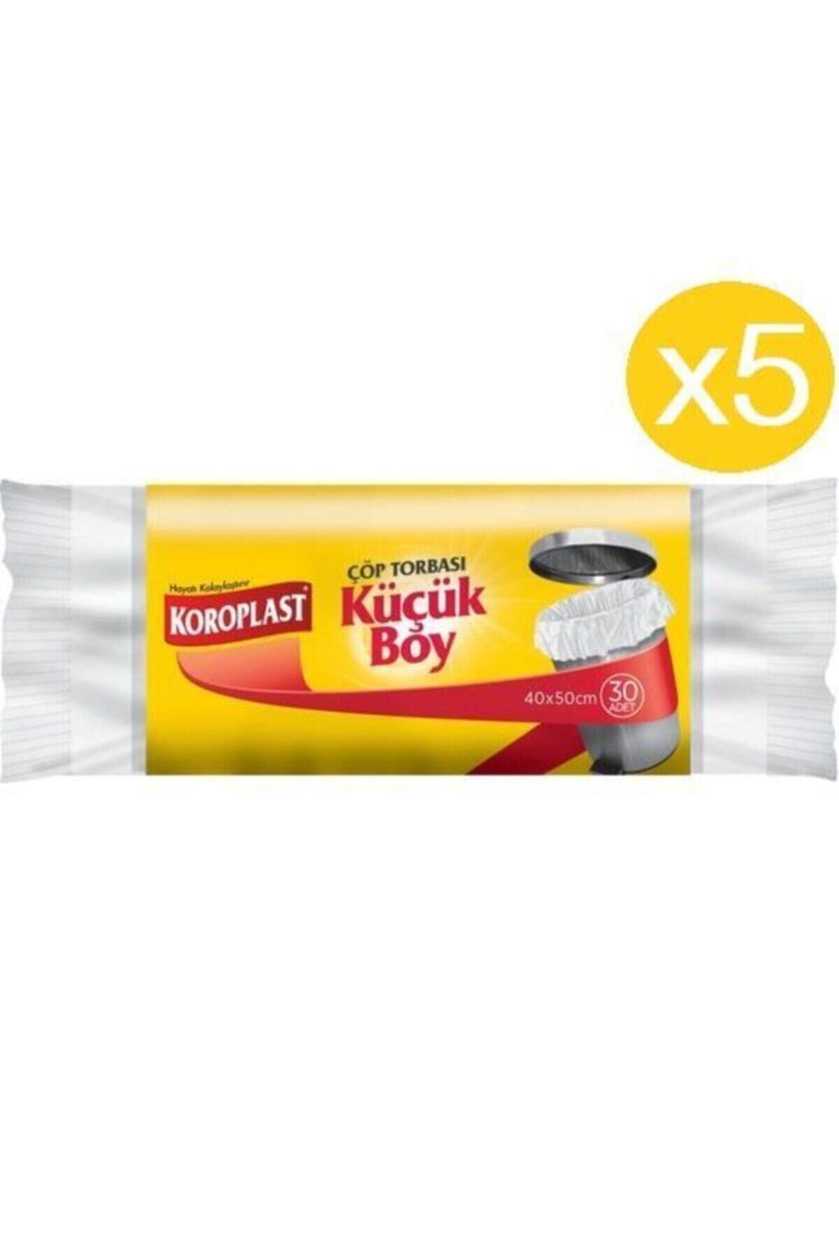 Küçük Boy Çöp Torbası 30'lu X 5 Paket (40*50)