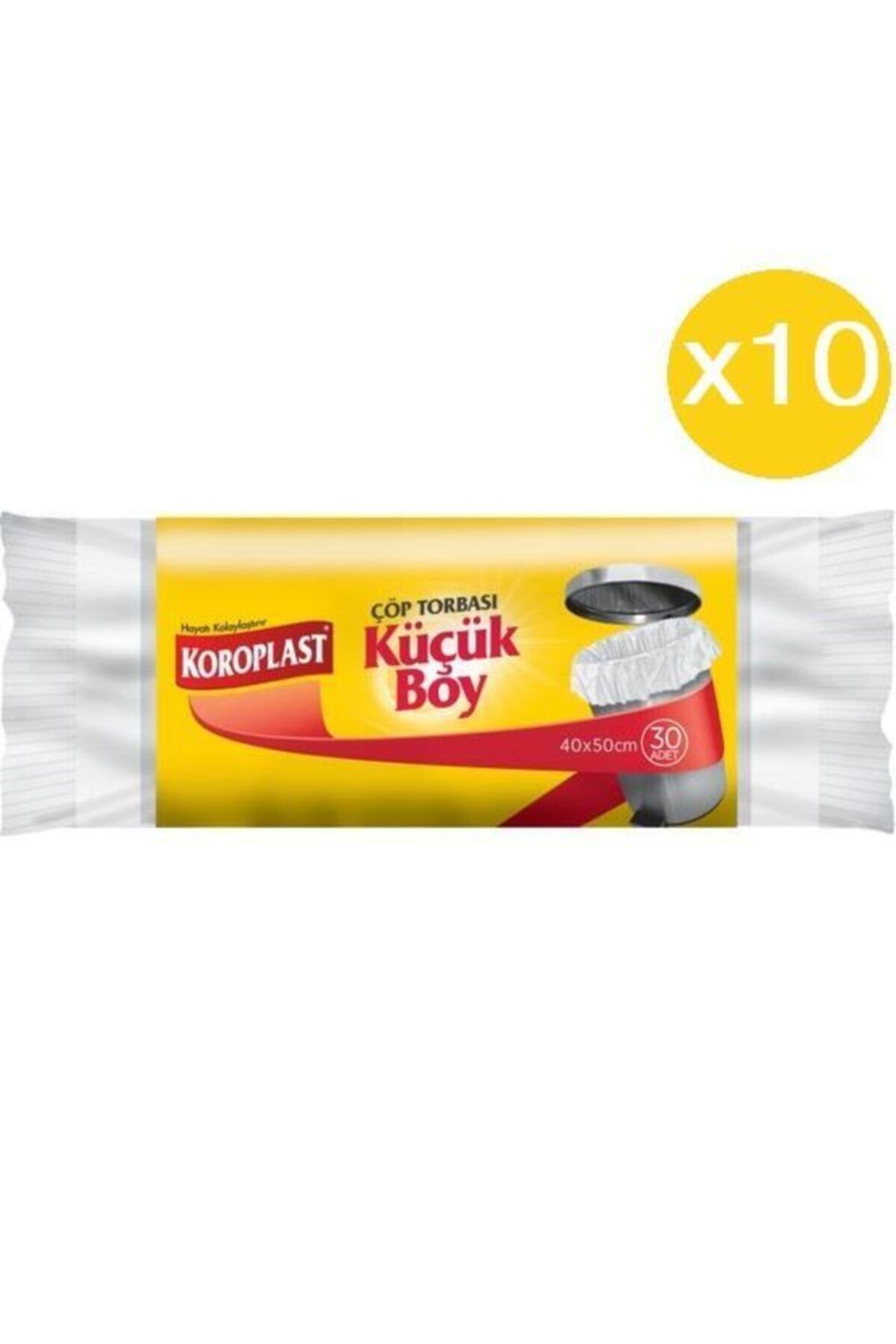 Küçük Boy Çöp Torbası 30'lu X 10 Paket (40*50)