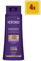 Collagen&biotin Dolgunlaştırıcı Şampuan 500 Ml 4 Adet