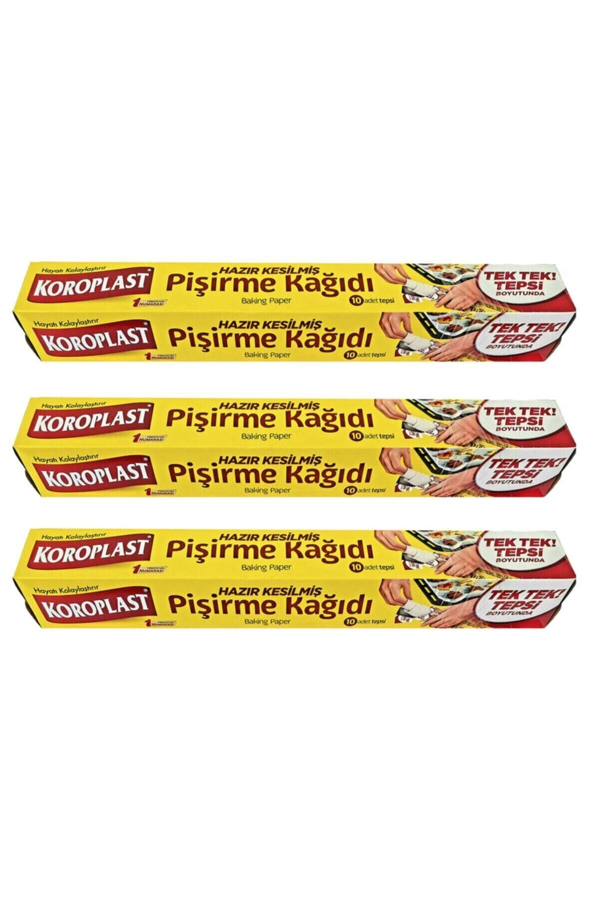 Hazır Kesilmiş Pişirme Kağıdı  3 Adet