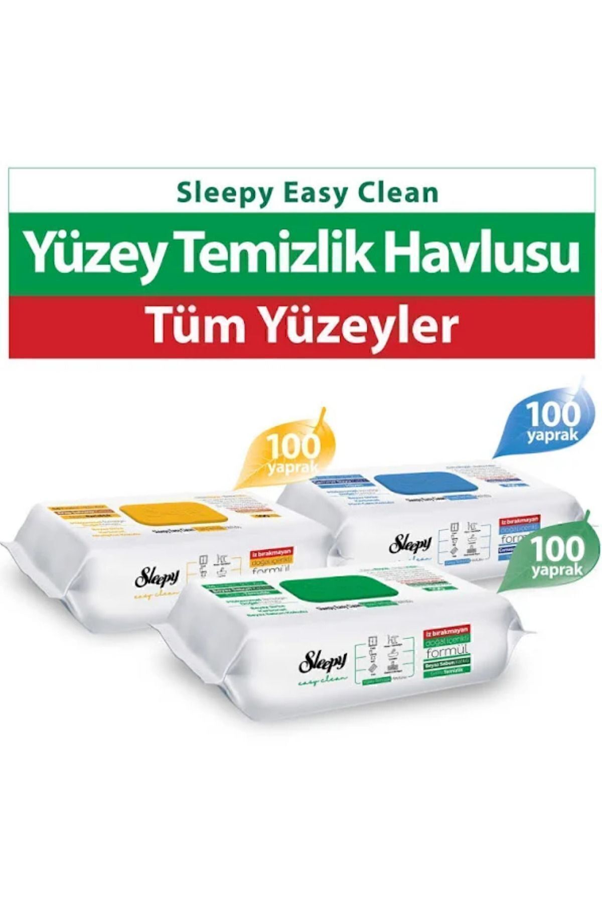 Easy Clean Çamaşır Suyu-beyaz Sabun-arap Sabun 3 Lü Set