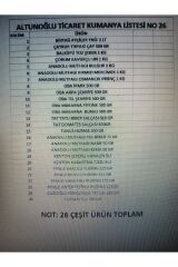 KOPYA - Kumanya Yardım Erzak Gıda Kolisi Süper Paket 26 Parça Ürün