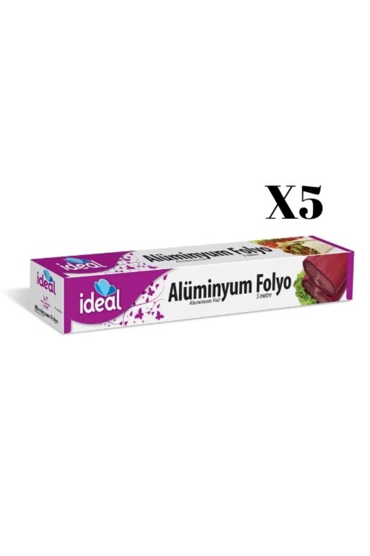 Ideal Alüminyum Folyo 5 Metre 5 Adet