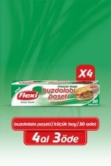 Buzdolabı Poşeti Small 4'lü Ekonomik Paket (120 Adet Poşet)