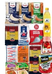 yayla ramazan kolisi lüks paket 15 parça ürün 10 kg