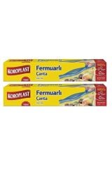 Fermuarlı Çanta Büyük Boy 10 Lu 27 x 28 Cm x 2 Paket