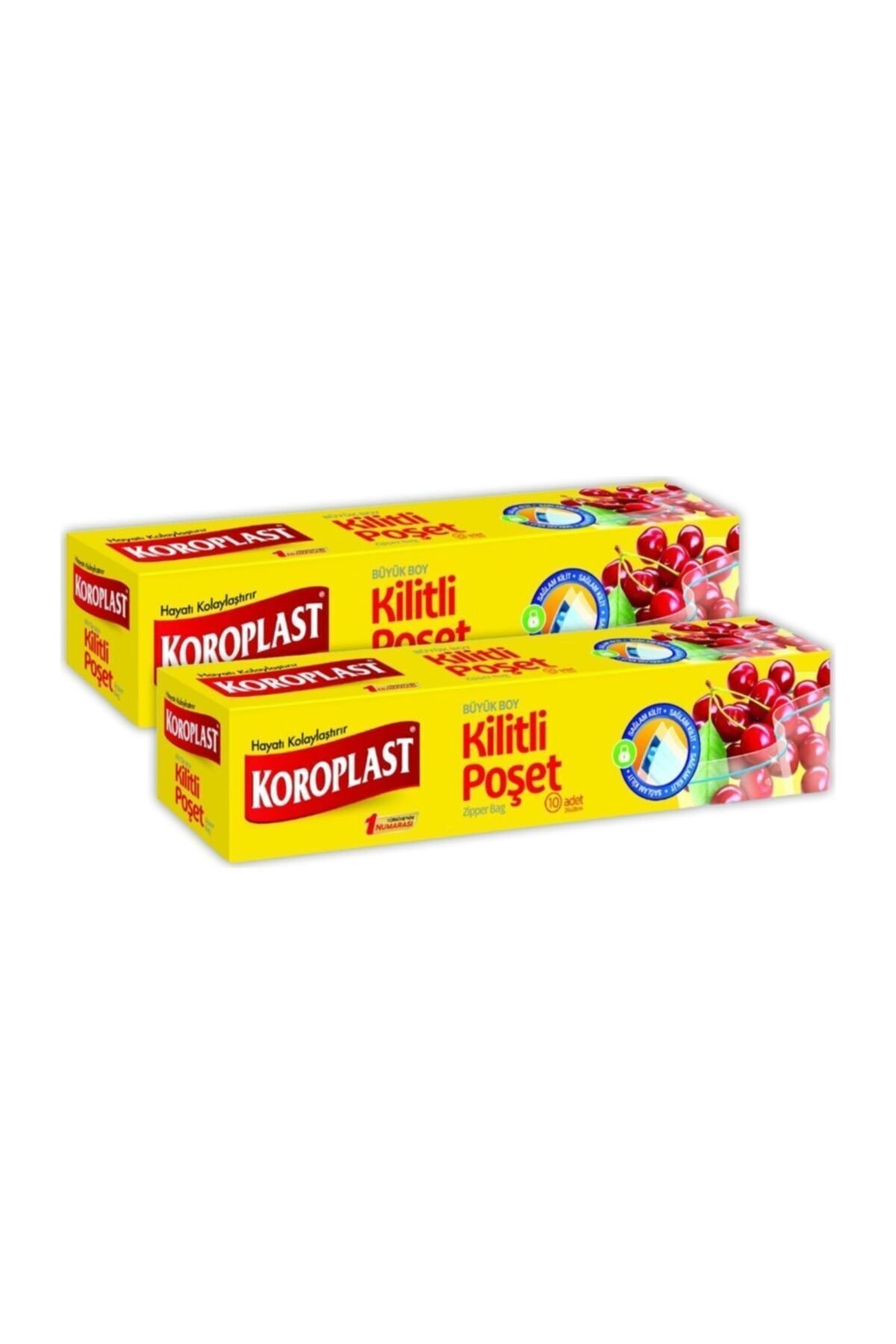 Kilitli Poşet Büyük Boy 26x28 Cm 10 Adet - 2'li