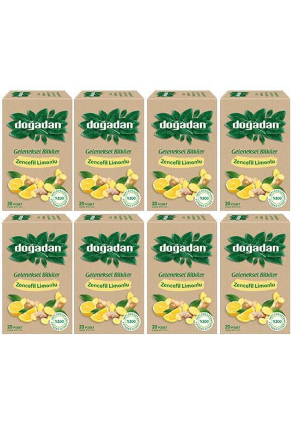 Zencefil Limonlu Bitki Çayı X 8 Adet