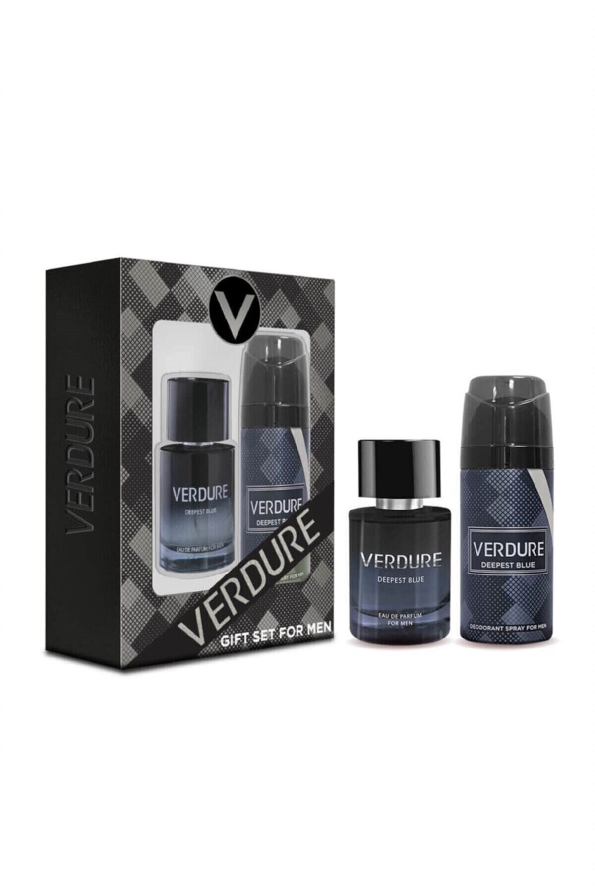 Deepest Blue Edp Erkek Parfüm 100 Ml + Deepest Blue Erkek Deodorant 150 Ml 2'li Hediye Seti