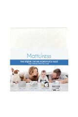 Mattdress Tek Kişilik Pamuksuz Yatak Koruyu Alez 100x200