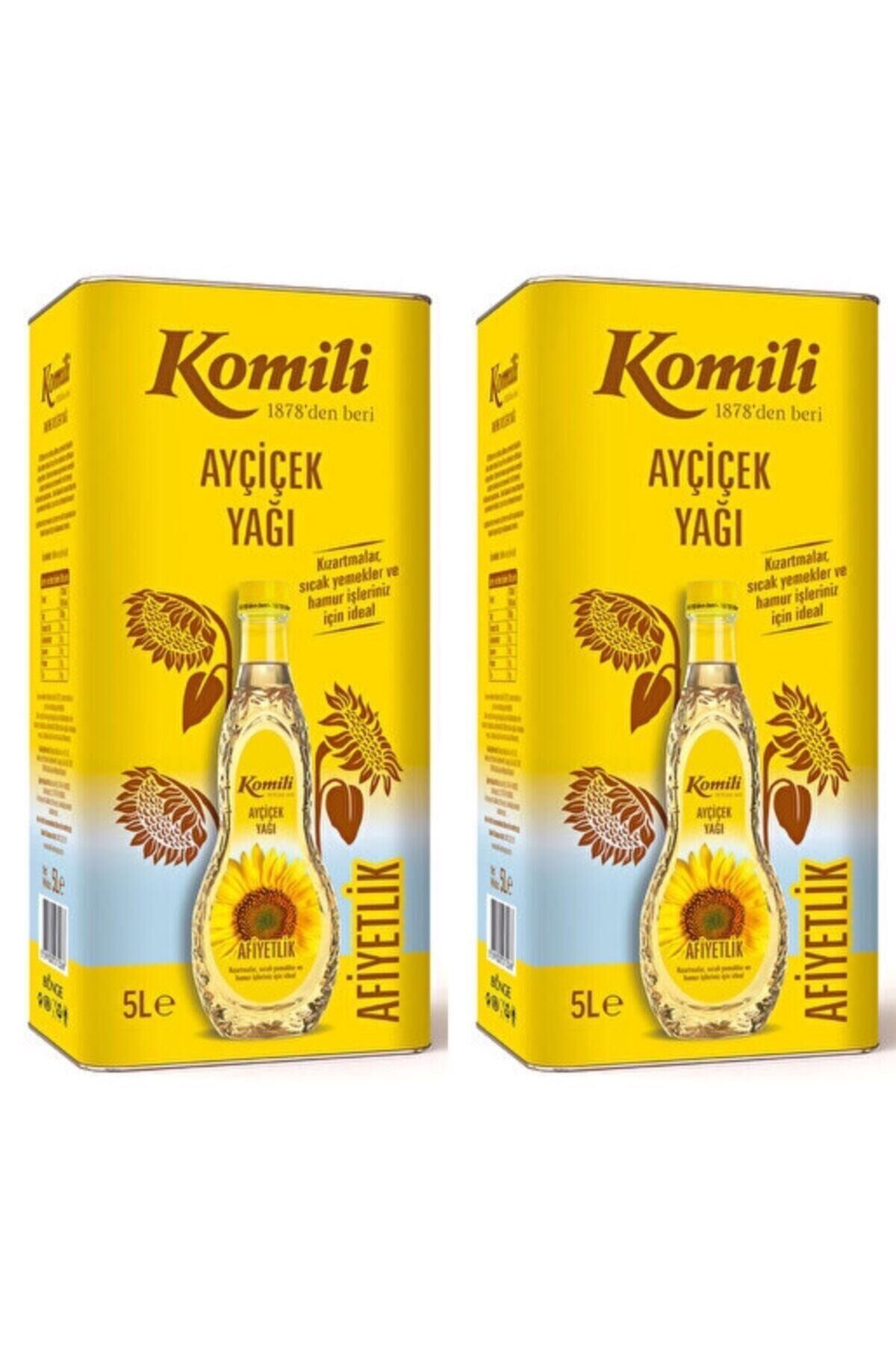 Ayçiçek Yağı 5 Lt Teneke X 2