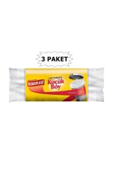 Küçük Boy Çöp Torbası 3 Paket 90 Adet 40x50 Cm Ebatında Güçlü Çöp Torbası 30'lu X 3 Paket