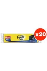 Profesyonel 10lu Jumbo Boy Çöp Torbası X 20 Paket (80*110 Cm)