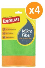 Mikrofiber Çok Amaçlı Bez 2li X 4 Paket