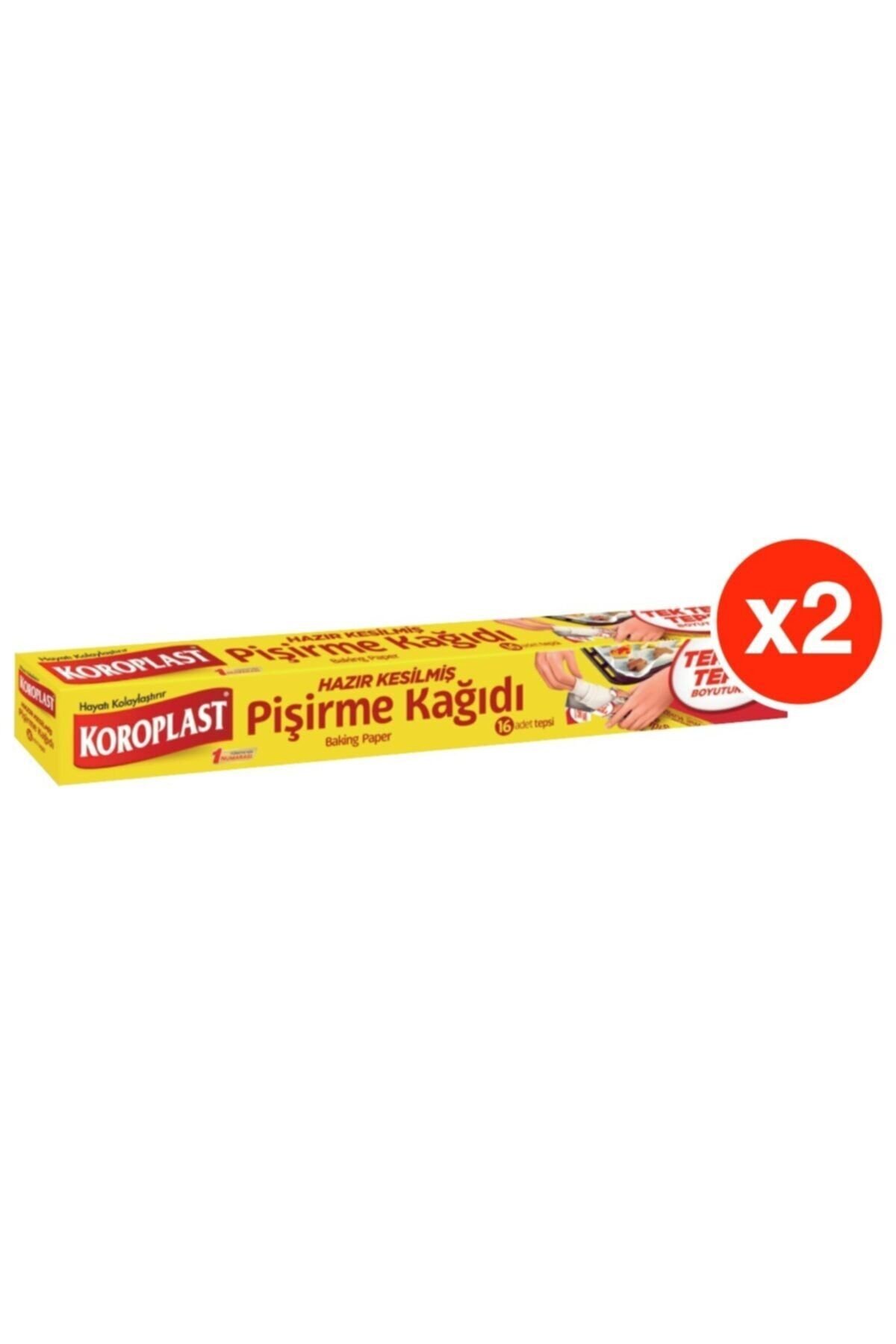 16lı Hazır Kesilmiş Pişirme Kağıdı X 2 Paket (42*37 Cm)