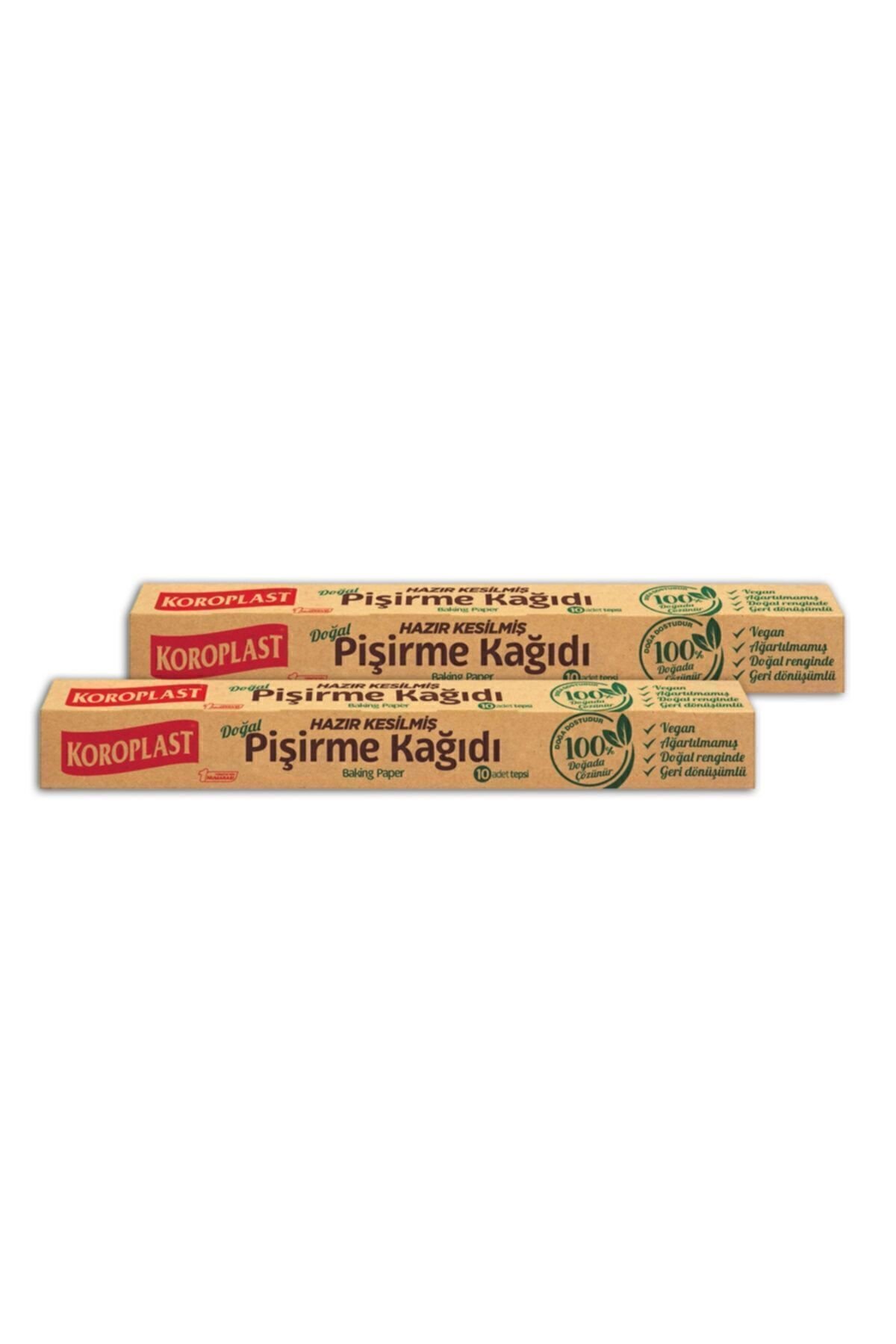 Doğal Pişirme Kağıdı Hazır Kesim 10lu X 2 Paket (42*37 Cm)
